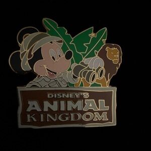 Disney Animal Kingdom Exclusive Mickey Mouse Single Pin Walt Disney World 2000